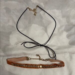 Set of 2 Francesca’s Choker Necklaces